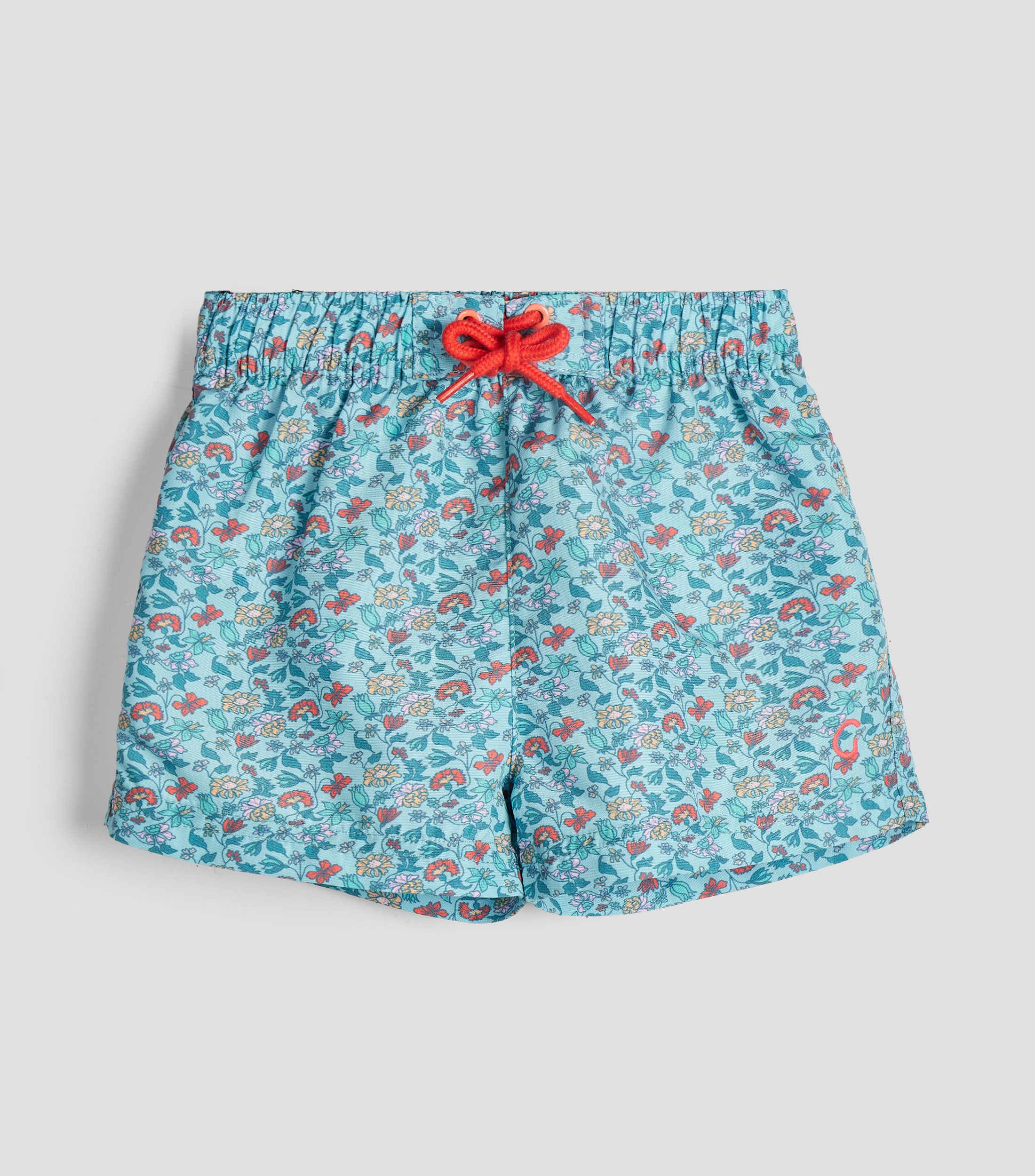 Traje de baño corto estampado Bebé